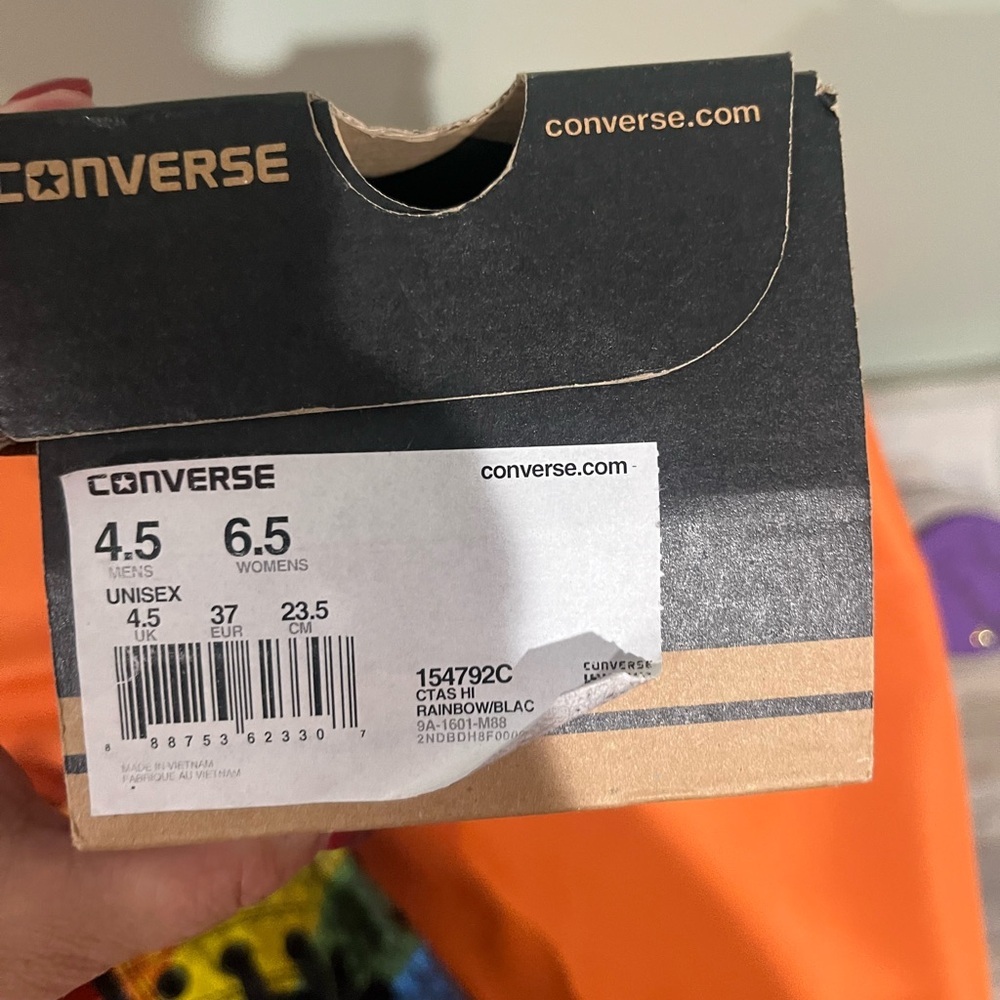 Converse All star Vibrant Rainbow Star unisex sneakers - Picture 12 of 12